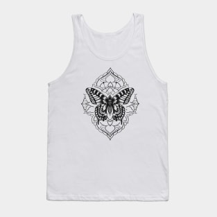 Butterfly mandala Tank Top